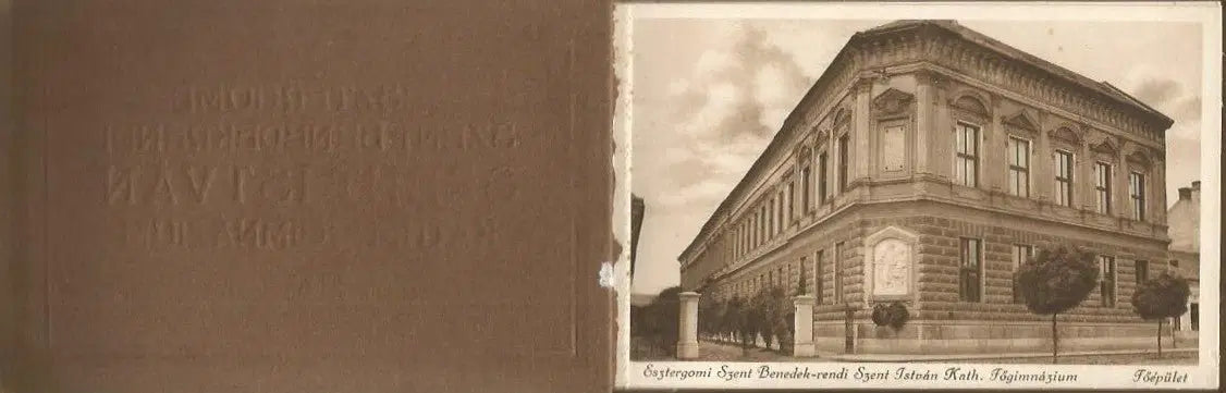 Esztergomi Szent Benedek - rendi Szent István Kath. Főgimnázium - Oskola Antikvárium