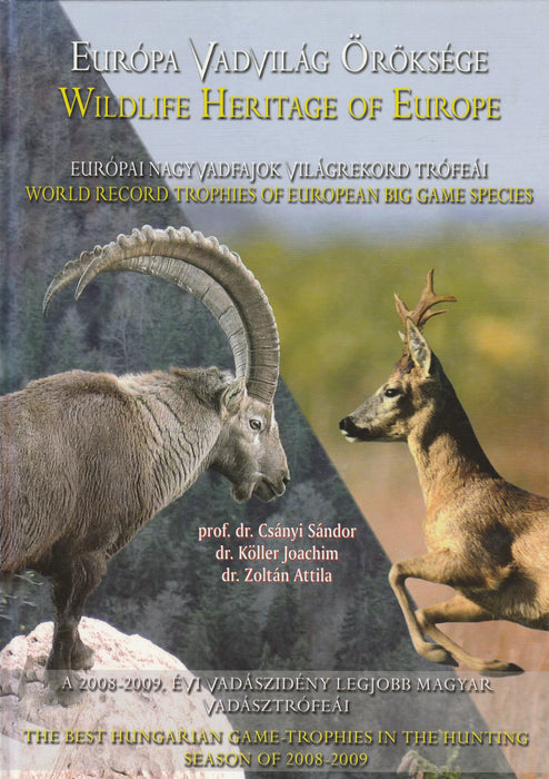 Európa vadvilág öröksége - Wildlife Heritage of Europe - Oskola Antikvárium