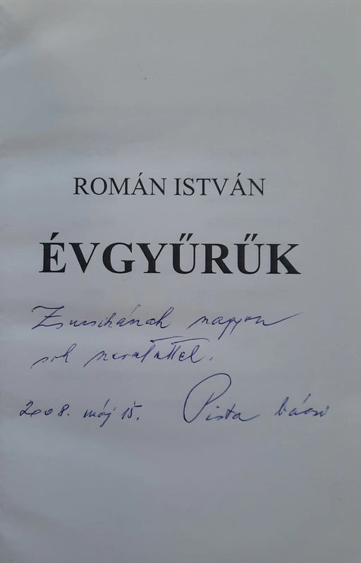 Évgyűrűk - Oskola Antikvárium