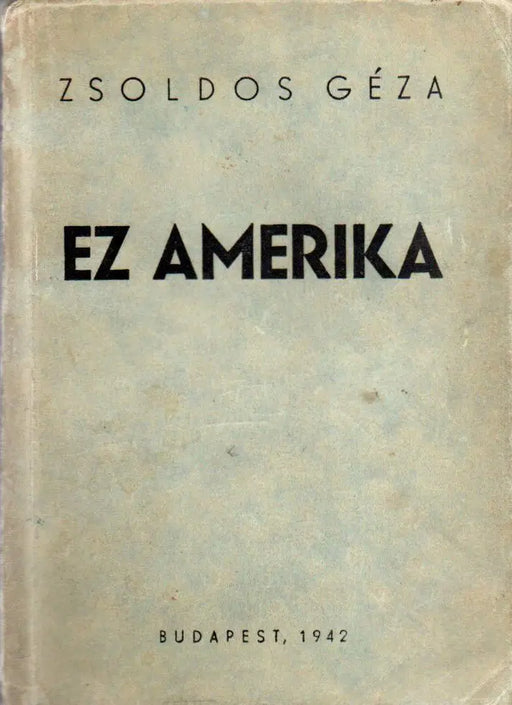 Ez Amerika - Oskola Antikvárium