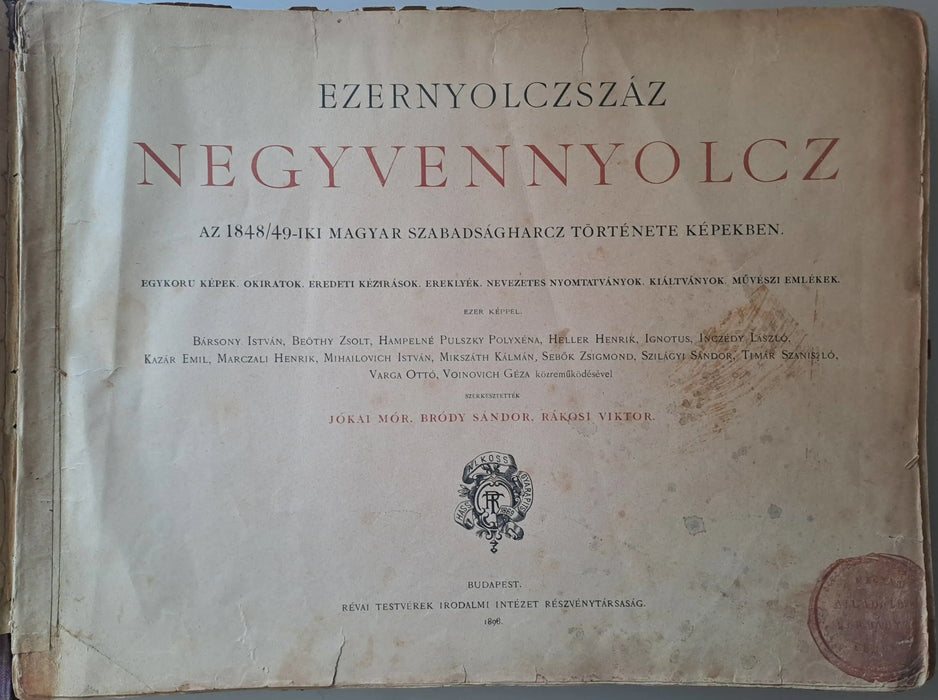 Ezernyolczszáz negyvennyolcz - Oskola Antikvárium