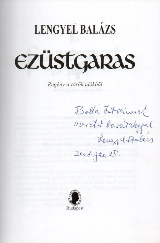 Ezüstgaras - Oskola Antikvárium