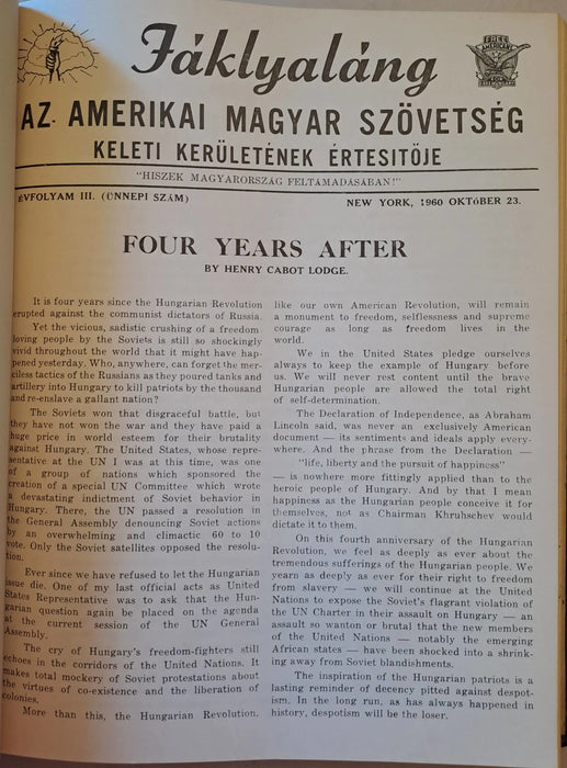 Fáklyaláng 1960 - 1971 - Oskola Antikvárium