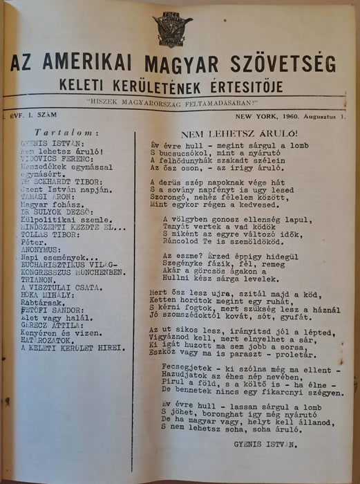Fáklyaláng 1960 - 1971 - Oskola Antikvárium
