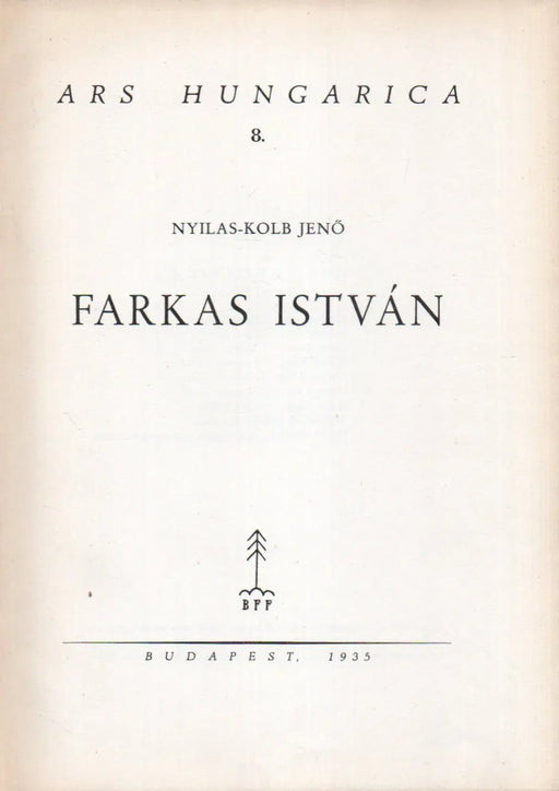 Farkas István - Oskola Antikvárium