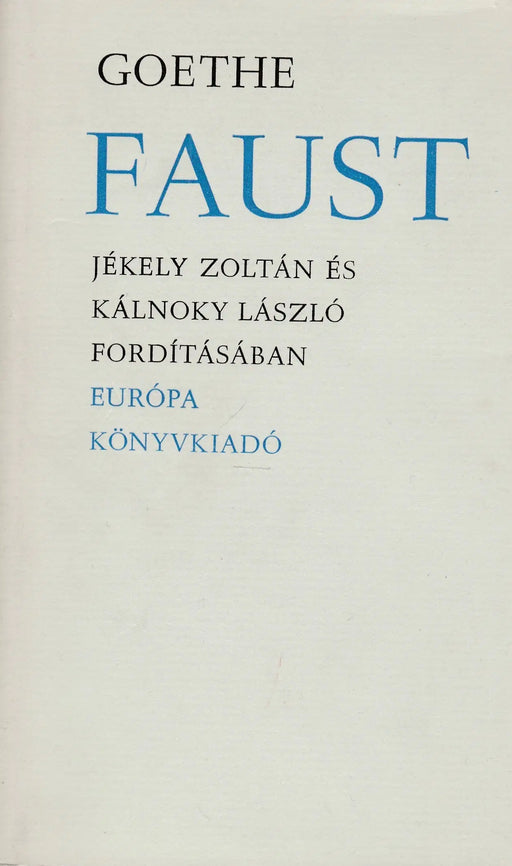 Faust - Oskola Antikvárium