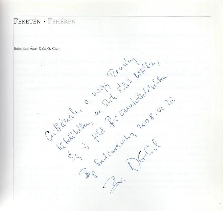 Feketén fehéren - Oskola Antikvárium