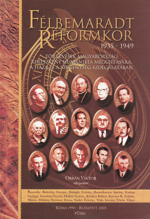 Félbemaradt reformkor 1935 - 1949 - Oskola Antikvárium