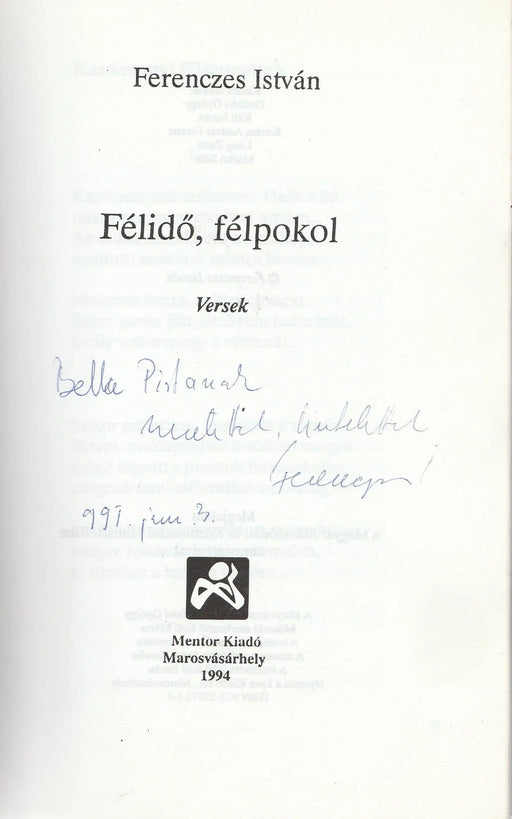 Félidő, félpokol - Oskola Antikvárium
