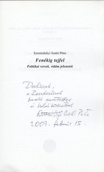 Fenékig tejfel - Oskola Antikvárium