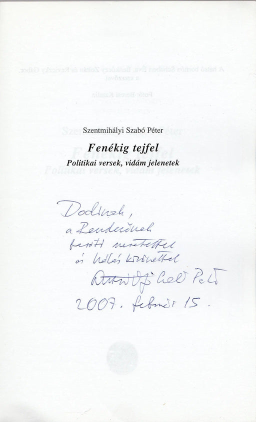 Fenékig tejfel - Oskola Antikvárium