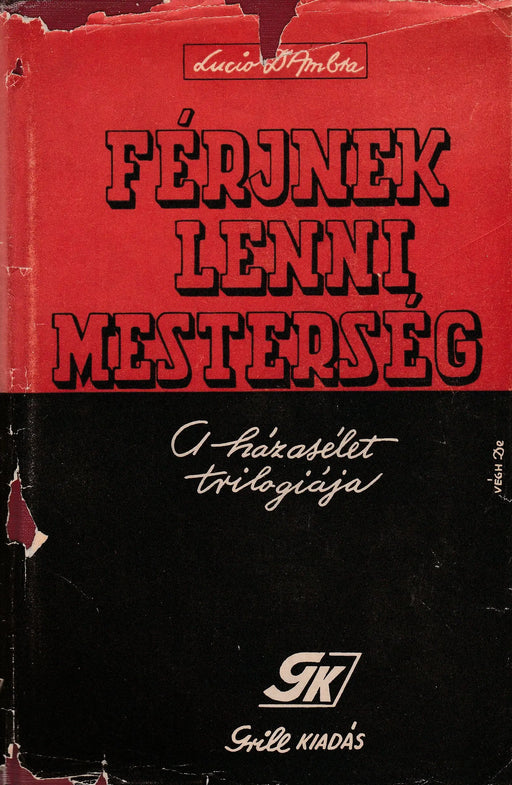 Férjnek lenni mesterség - Oskola Antikvárium