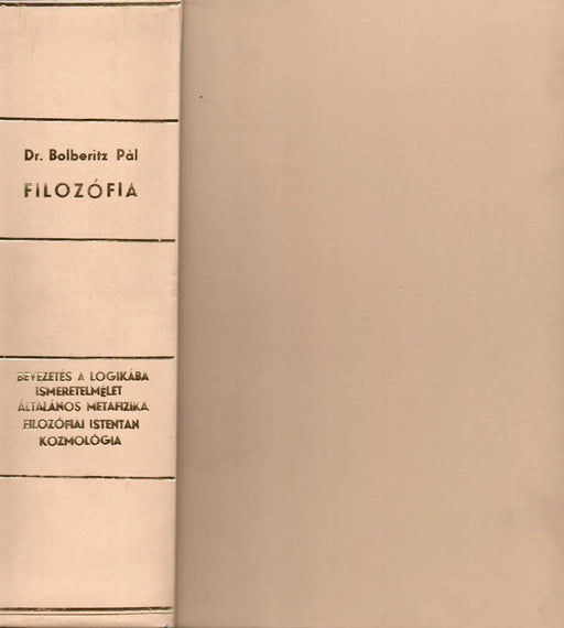 Filozófia - Oskola Antikvárium