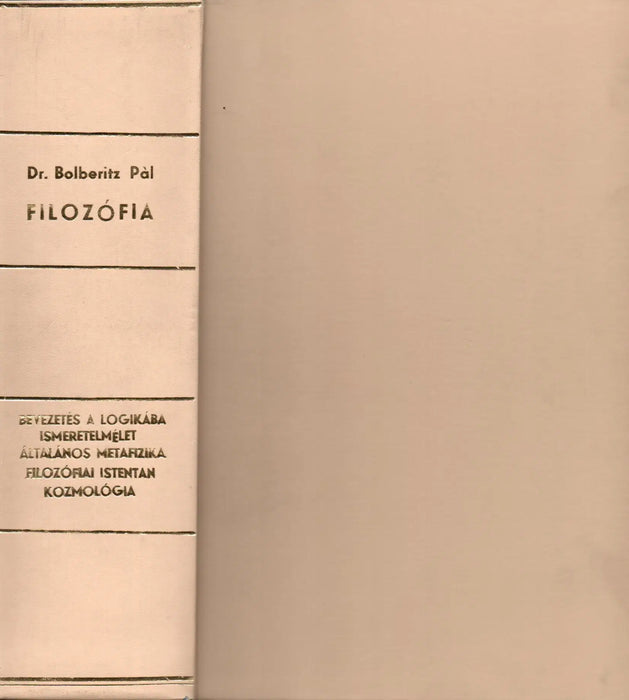 Filozófia - Oskola Antikvárium