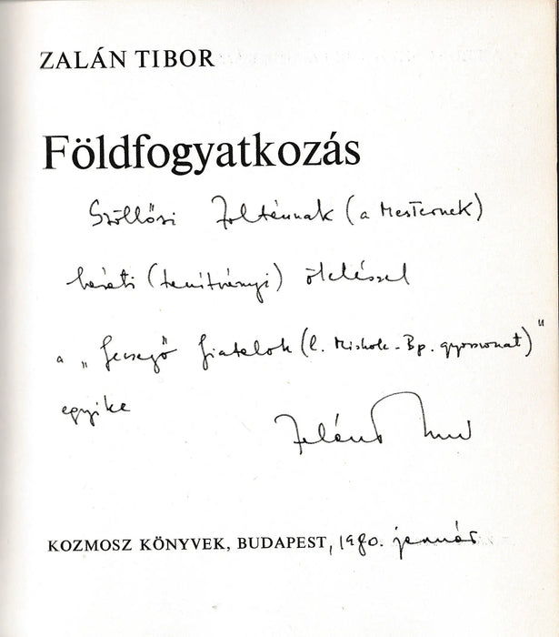 Földfogyatkozás - Oskola Antikvárium