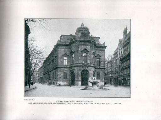 Fővárosi Szabó Ervin Könyvtár 1904 - 1954 - Oskola Antikvárium