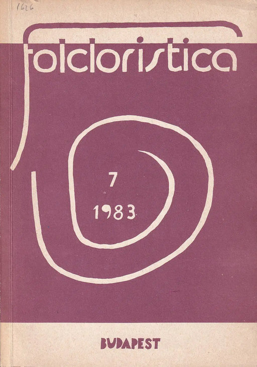 Folcloristica 1983. 7. - Az ujrarajzolt nép - Oskola Antikvárium