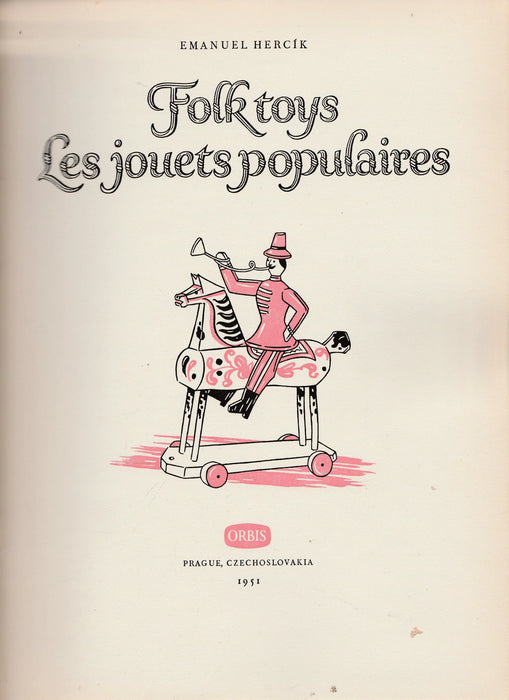 Folk toys - Les jouets populaires - Oskola Antikvárium