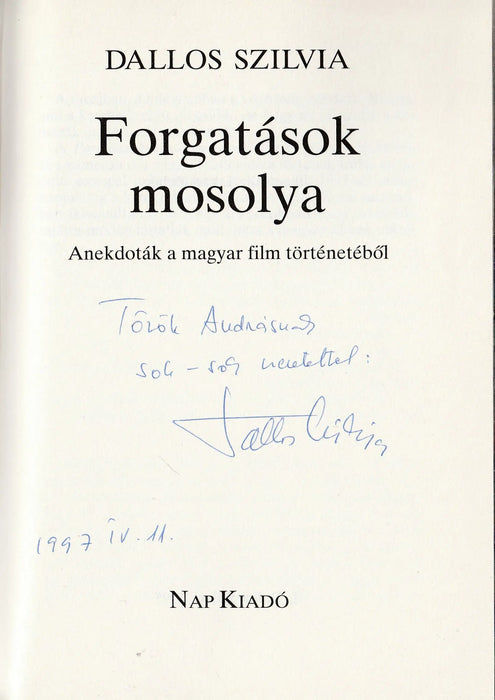 Forgatások mosolya - Oskola Antikvárium