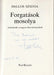 Forgatások mosolya - Oskola Antikvárium
