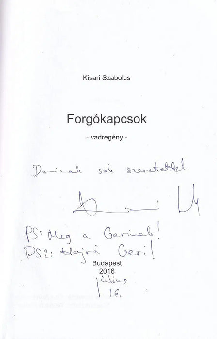 Forgókapcsok - Oskola Antikvárium
