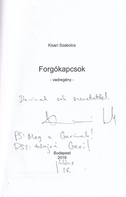 Forgókapcsok - Oskola Antikvárium