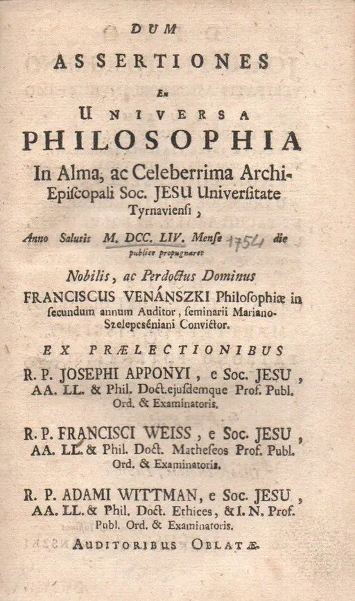 Francisci Philelphi Tolentinatis Epistolae breviores elegantioresque - Angeli Politiani quædam familiares Epistolae ad viros illustres - Oskola Antikvárium