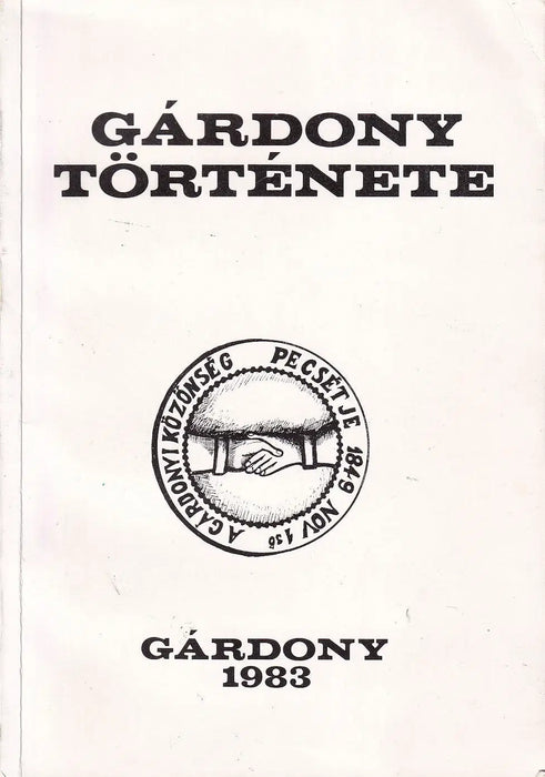 Gárdony története - Oskola Antikvárium