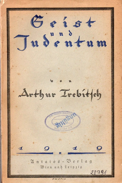 Geist und Judentum - Oskola Antikvárium