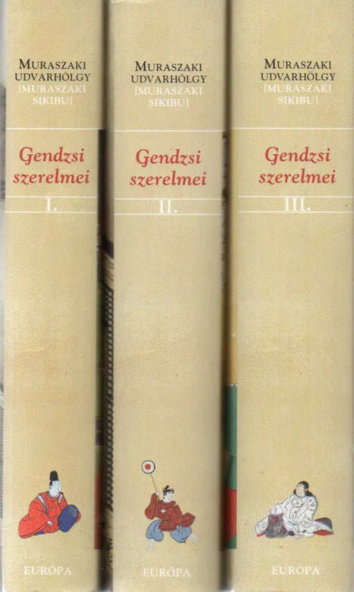 Gendzsi szerelmei I - III. - Oskola Antikvárium