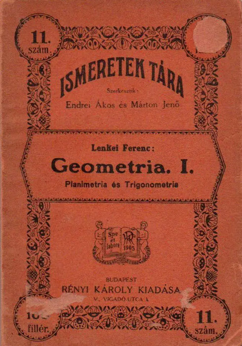 Geometria I. - Oskola Antikvárium