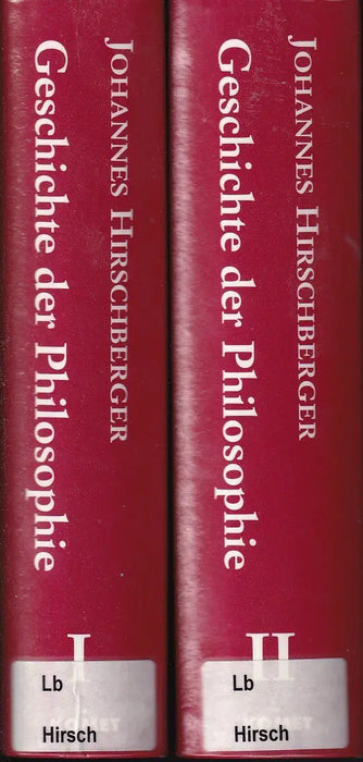 Geschichte der Philosophie I - II. - Oskola Antikvárium