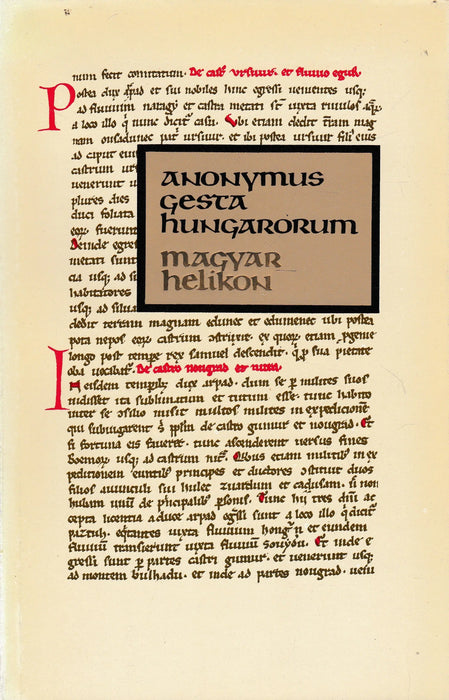 Gesta Hungarorum - Oskola Antikvárium