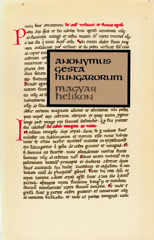 Gesta Hungarorum - Oskola Antikvárium