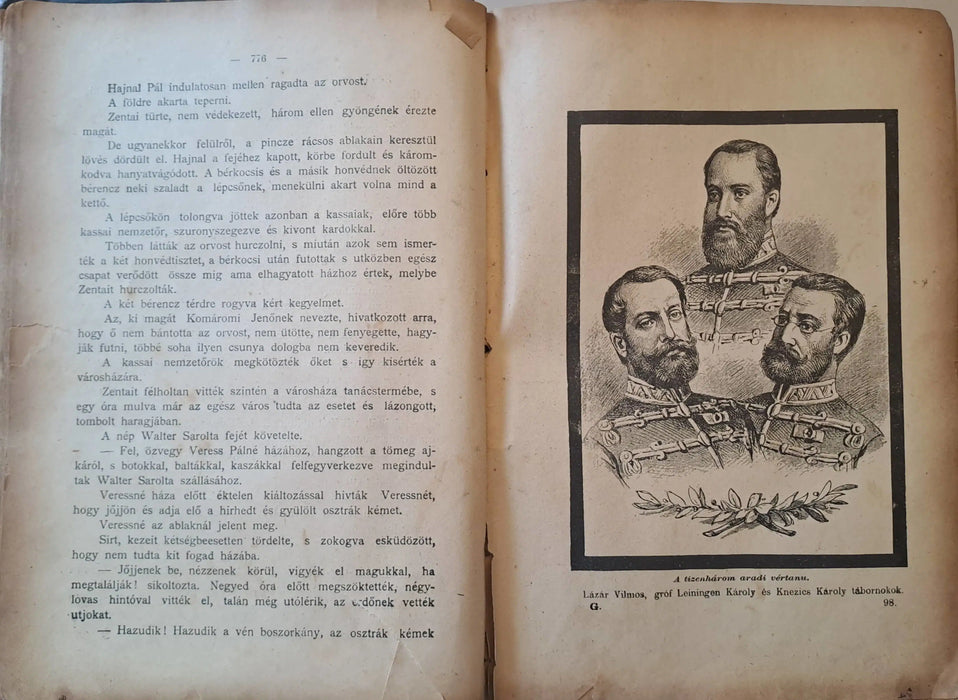 Görgei tábornok és a tizenhárom aradi vértanú II. - Oskola Antikvárium