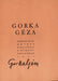 Gorka Géza keramikusművész kiállítása a Nemzeti Szalonban 1957 - Oskola Antikvárium
