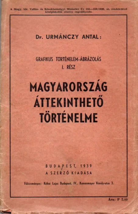 Grafikus történelem - ábrázolás I.: Magyarország áttekinthető történelme - Oskola Antikvárium