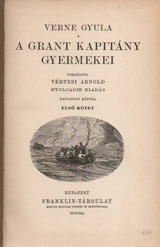 Grant kapitány gyermekei I - II. - Oskola Antikvárium
