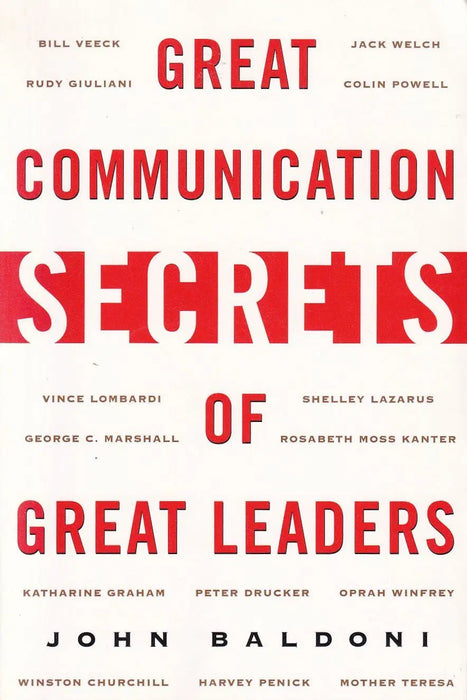 Great Communication Secrets of Great Leaders - Oskola Antikvárium
