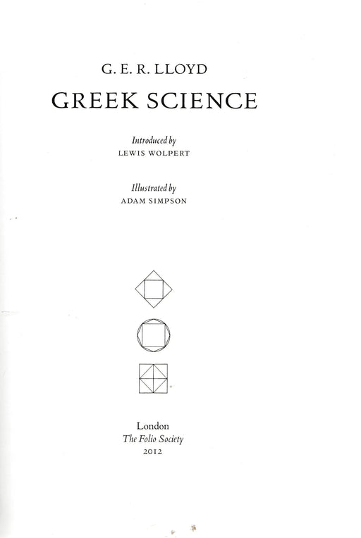 Greek Science - Oskola Antikvárium