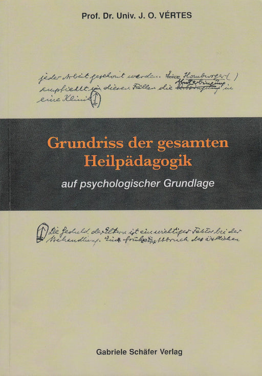 Grundriss der gesamten Heilpädagogik - Oskola Antikvárium