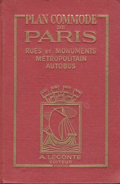 Guide Indicateur des Rues de Paris - Oskola Antikvárium