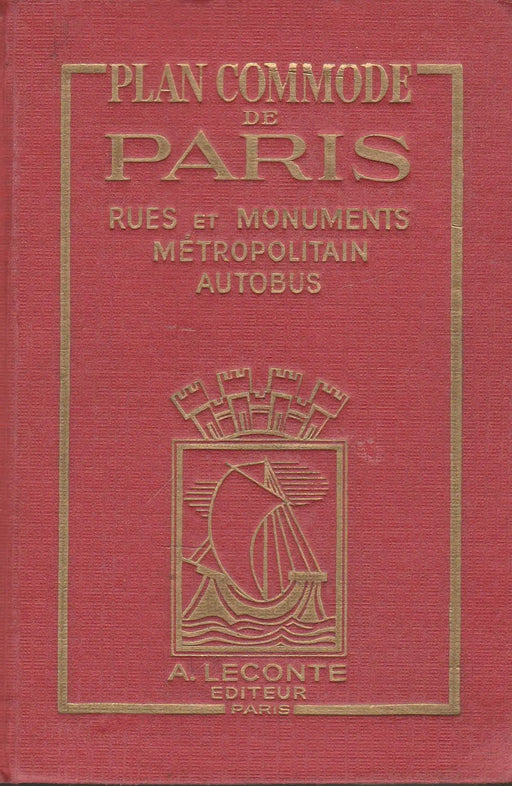 Guide Indicateur des Rues de Paris - Oskola Antikvárium