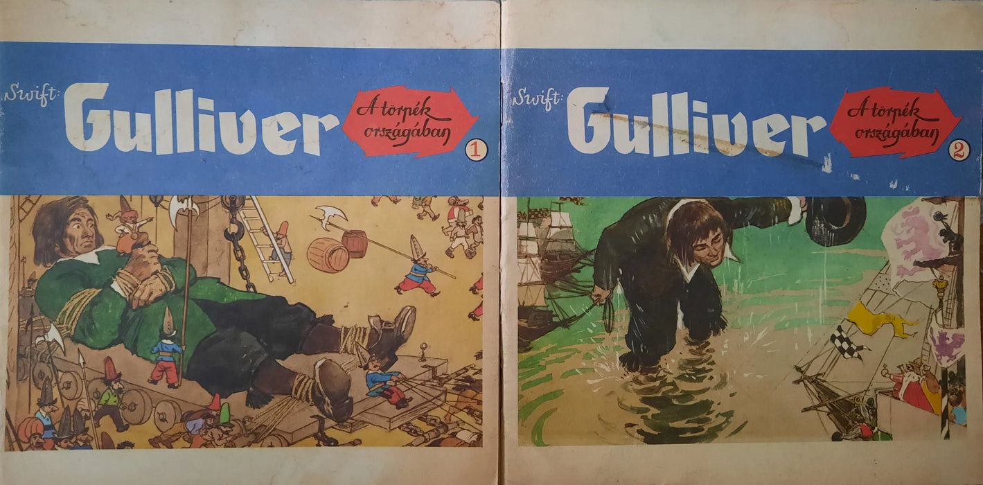 Gulliver a törpék országában 1 - 2. - Oskola Antikvárium