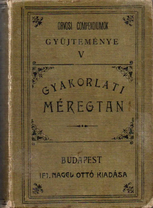 Gyakorlati méregtan - Oskola Antikvárium