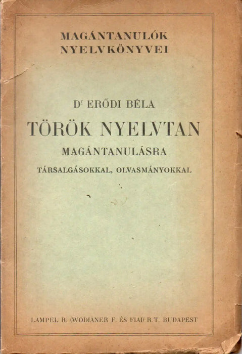 Gyakorlati török nyelvtan - Oskola Antikvárium