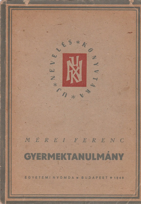 Gyermektanulmány - Oskola Antikvárium