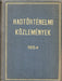 Hadtörténelmi közlemények 1954. 1 - 2. - Oskola Antikvárium