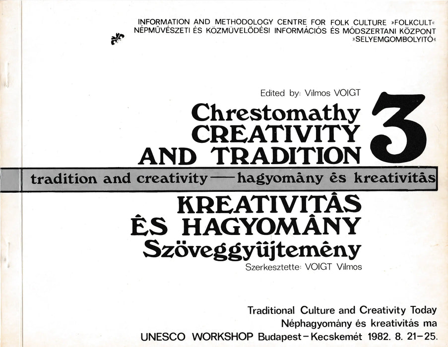 Hagyomány és kreativitás 1 - 3. - Tradition and Creativity 1 - 3. - Oskola Antikvárium