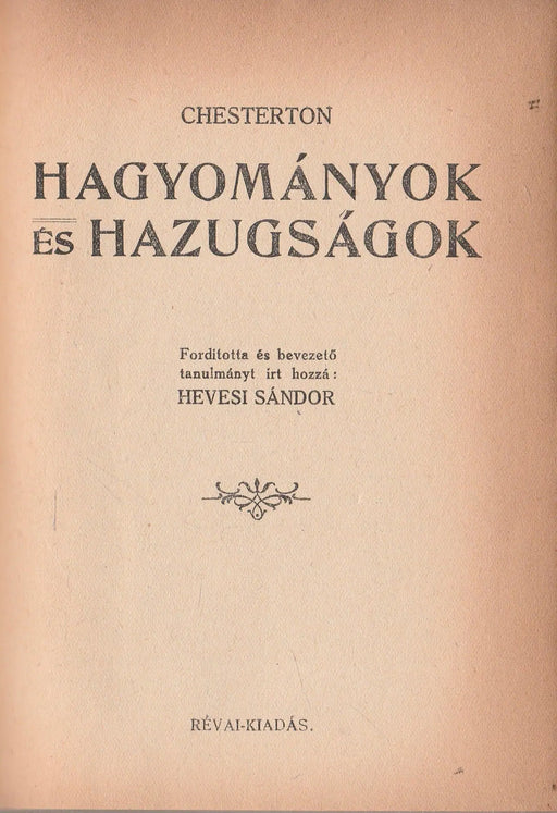 Hagyományok és hazugságok - Oskola Antikvárium